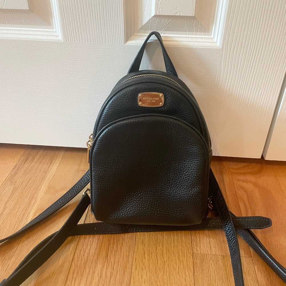 Michael Kors Mini Black Backpack
